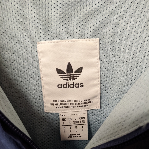 Adidas 90s Style Pullover Windbreaker - Picture 3 of 4